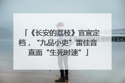 《长安的荔枝》官宣定档，“九品小吏”雷佳音直面“生死时速”