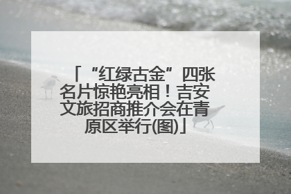“红绿古金”四张名片惊艳亮相！吉安文旅招商推介会在青原区举行(图)