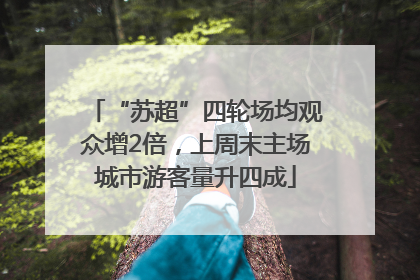 “苏超”四轮场均观众增2倍，上周末主场城市游客量升四成