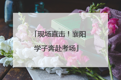 现场直击！襄阳学子奔赴考场