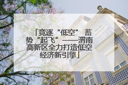 竞逐“低空” 蓄势“起飞”——渭南高新区全力打造低空经济新引擎