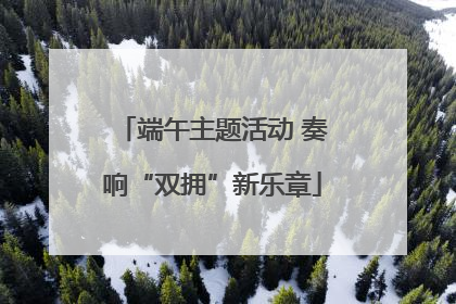 端午主题活动 奏响“双拥”新乐章