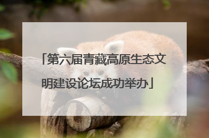第六届青藏高原生态文明建设论坛成功举办