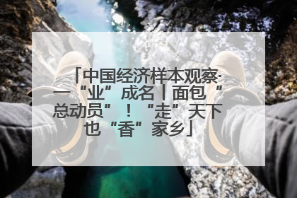 中国经济样本观察·一“业”成名丨面包“总动员”！“走”天下也“香”家乡