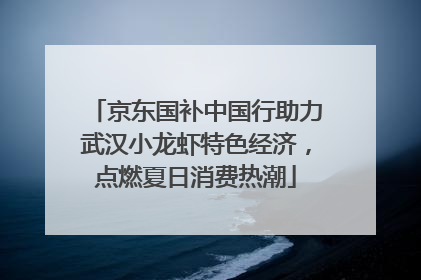 京东国补中国行助力武汉小龙虾特色经济，点燃夏日消费热潮
