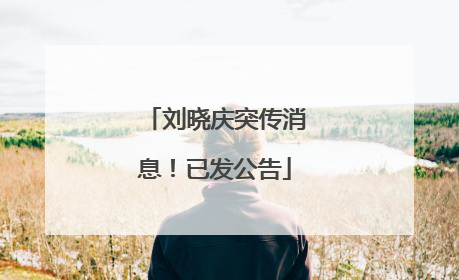 刘晓庆突传消息！已发公告