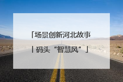 场景创新河北故事丨码头“智慧风”