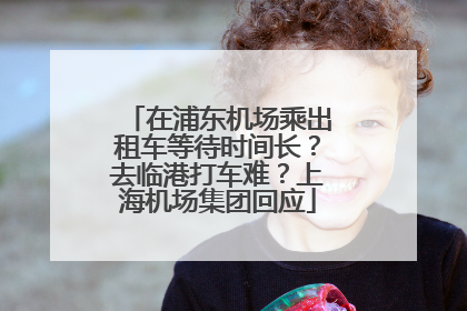 在浦东机场乘出租车等待时间长？去临港打车难？上海机场集团回应