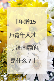 年增15万青年人才，济南靠的是什么？