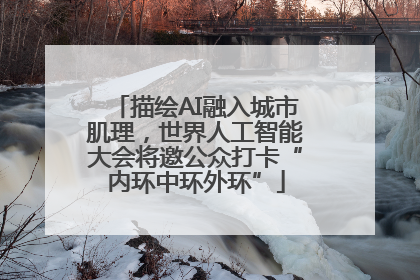 描绘AI融入城市肌理，世界人工智能大会将邀公众打卡“内环中环外环”
