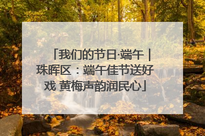 我们的节日·端午｜珠晖区：端午佳节送好戏 黄梅声韵润民心