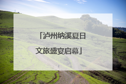 泸州纳溪夏日文旅盛宴启幕