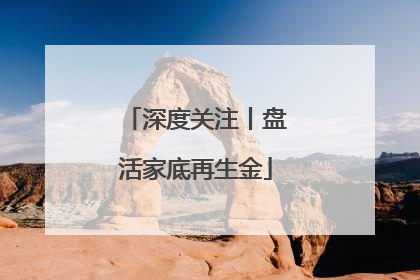 深度关注丨盘活家底再生金