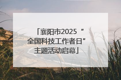 襄阳市2025“全国科技工作者日”主题活动启幕