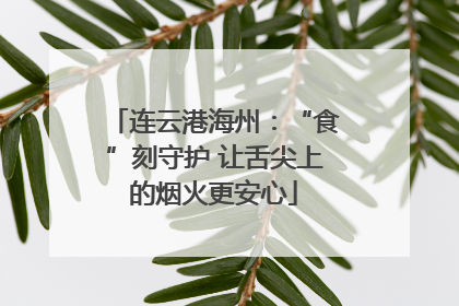 连云港海州：“食”刻守护 让舌尖上的烟火更安心