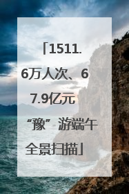 1511.6万人次、67.9亿元 “豫”游端午全景扫描