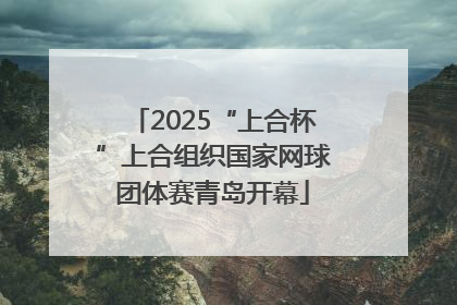 2025“上合杯”上合组织国家网球团体赛青岛开幕